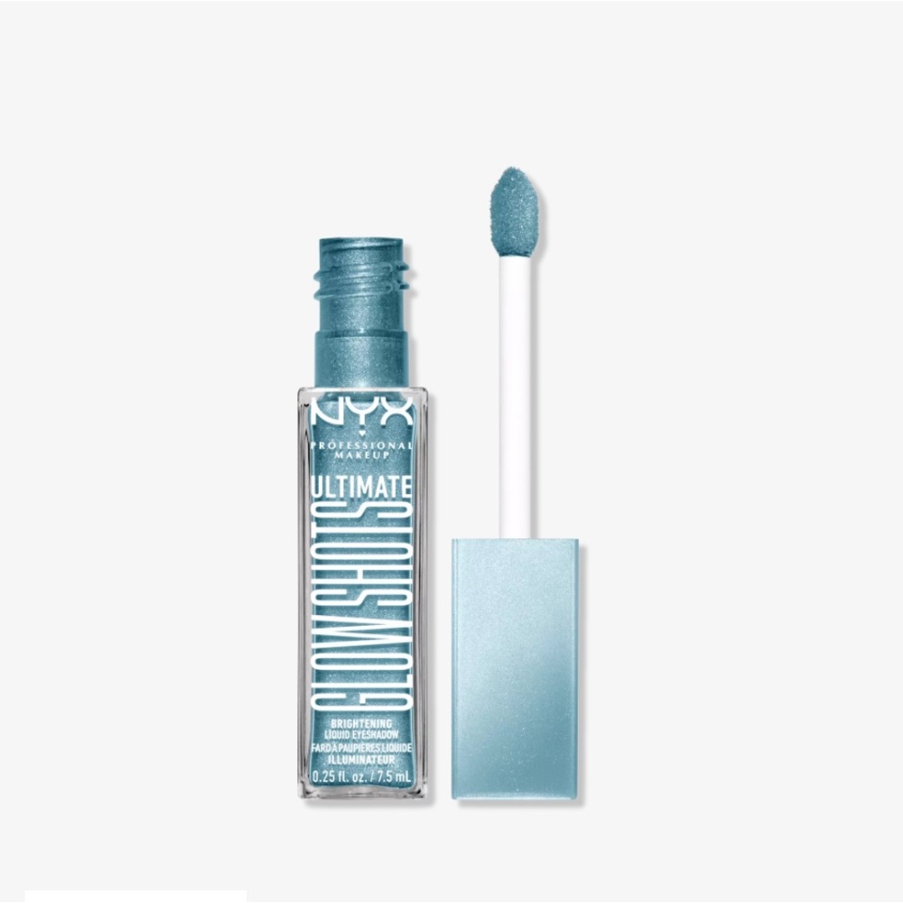 NYX Ultimate Glow Shots Vitamin C Infused Liquid Eyeshadow - Blueberry Baller